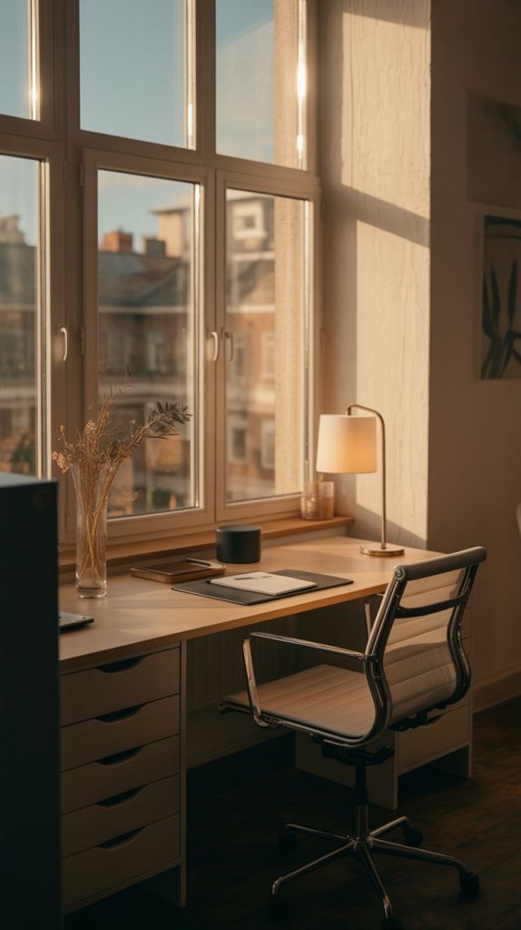 natural light and mood lighting